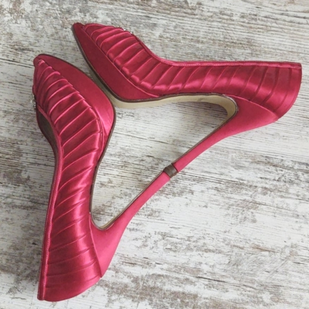 Pink Paradox London Rhinestone Pumps - Picture 8 of 16